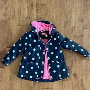 Joe Fresh fleece lined rain jacket